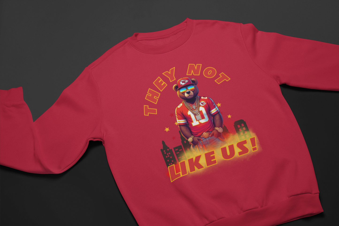 Sports - Teams Not Like Us - Bear Edition Sweatshirt - 550strong
