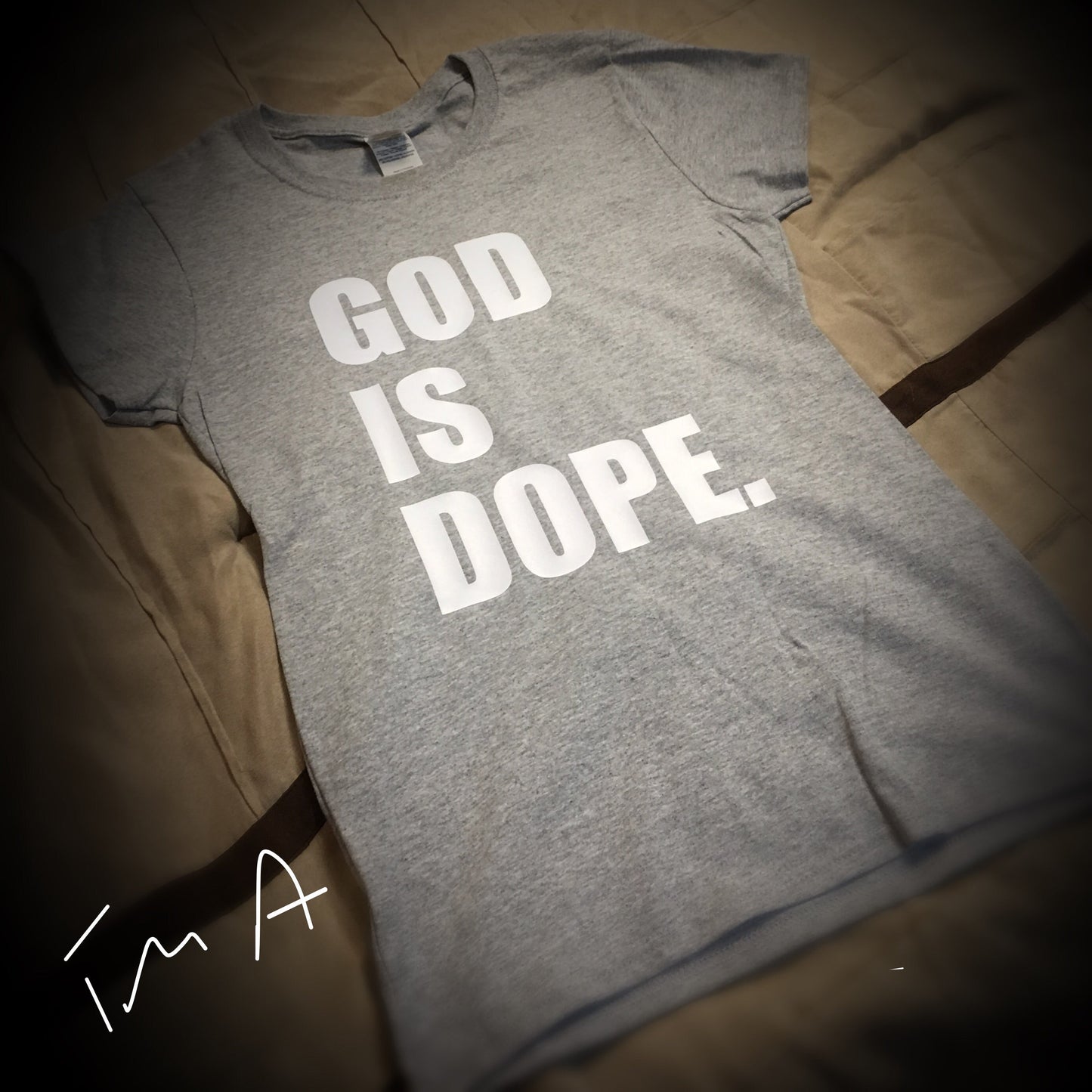 God Is Dope T-Shirt - Grey Edition