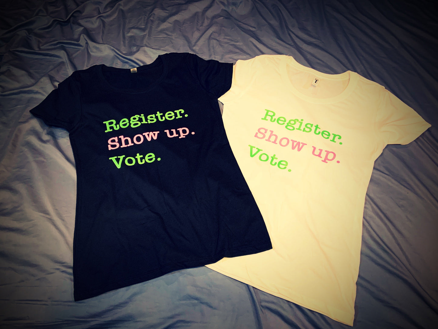 Greek - AKA Registrar, Show Up, and Vote Shirt - 550strong