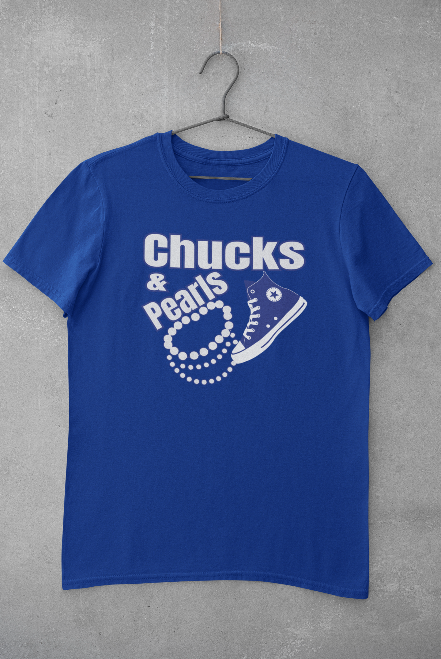 Chucks and Pearls Kamala Harris Shirt - Blue Edition - 550strong