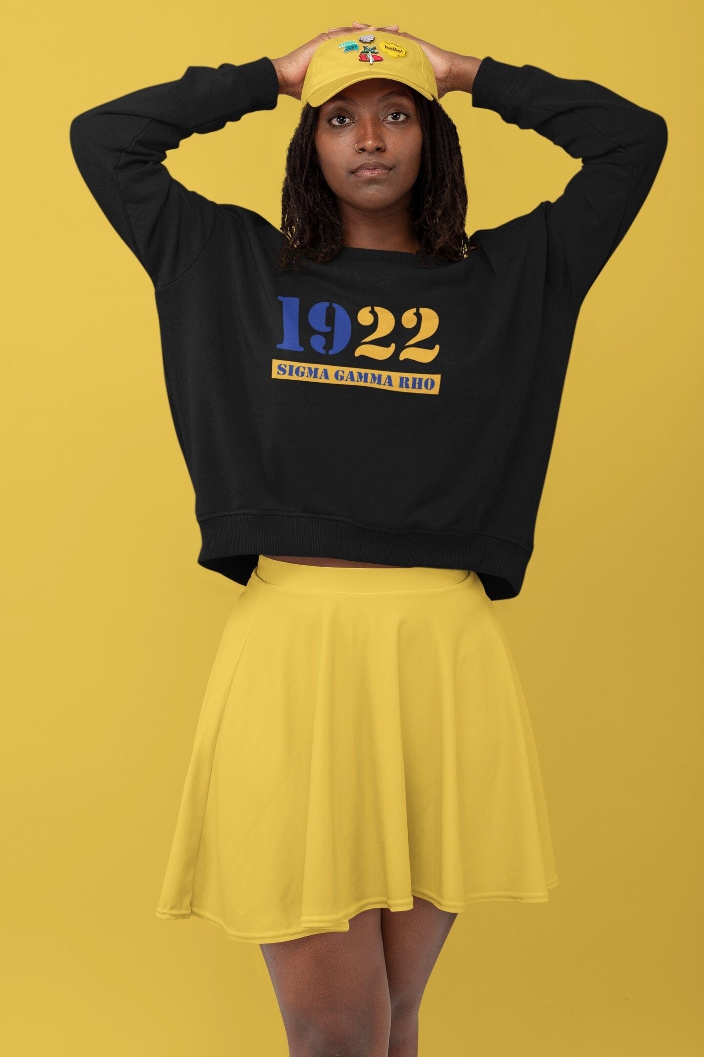 Sigma Gamma Rho Stencil Hoodie | Sweater - 1922 - 550strong