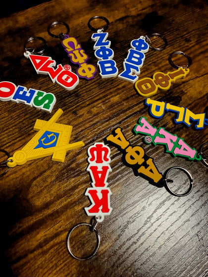 Masonic, OES, & Divine Nine Keychains