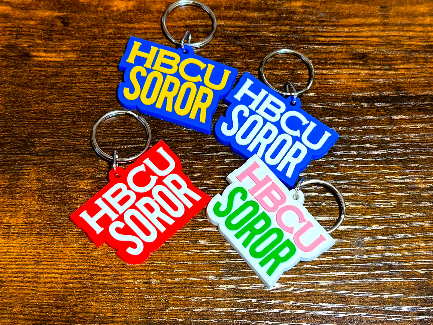 HBCU Sorror Key Chains - 550strong