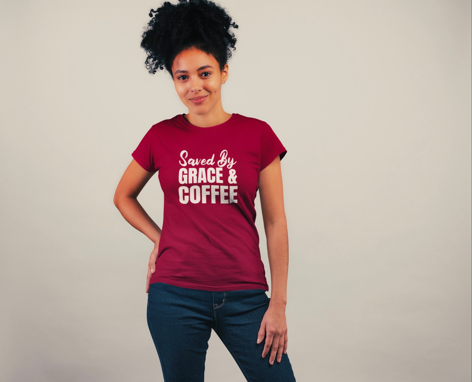 Family - Saved By Grace and Coffee - 550strong