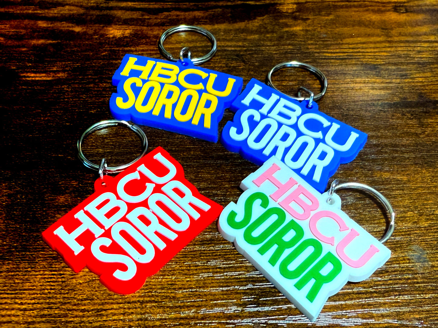 HBCU Sorror Key Chains - 550strong