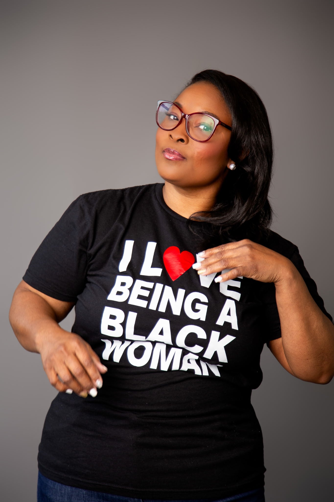 BLMW - I Love Being A Black Women T-Shirt