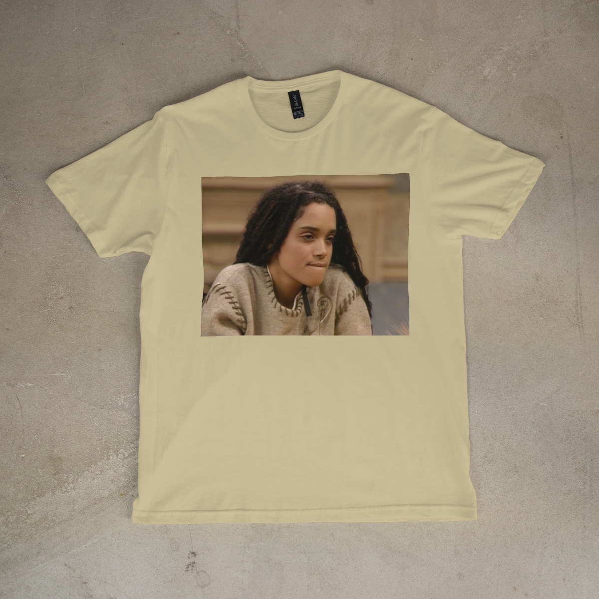 Denise Huxtable Vintage 90s TV Graphic T-Shirt | Black Culture Nostalgia Tee - 550strong