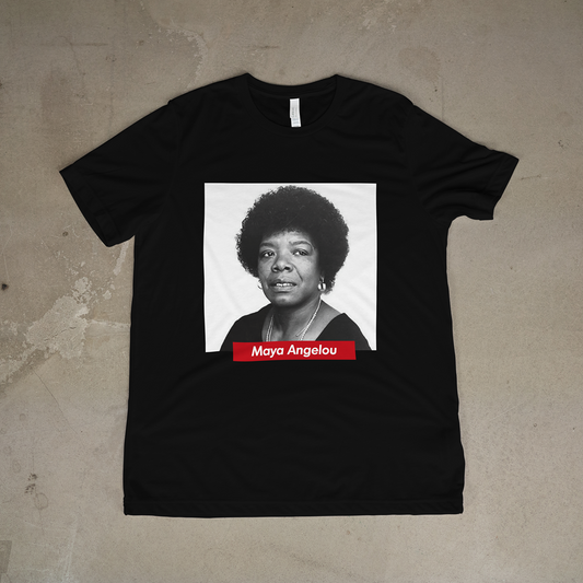Maya Angelou Tribute Tee | Phenomenal Woman Black History T-Shirt | Literary Icon Shirt - 550strong