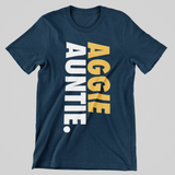 Aggie Aunt, Uncle, Cousin, and Mom Blue