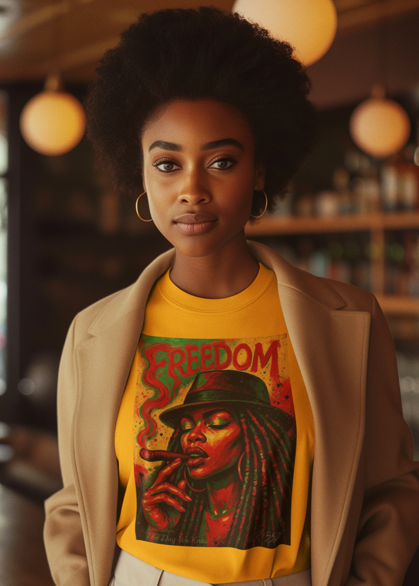 ThatLady - Cigar Life Shirt - Juneteenth Smooth - 550strong