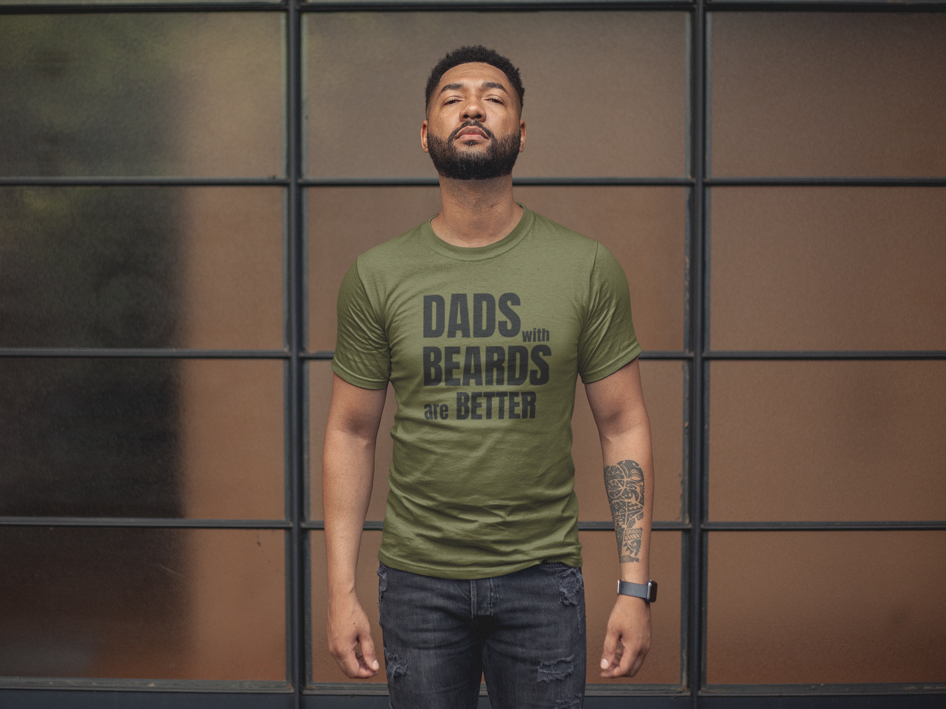 Family - Dads with Beards are Better Shirt - 550strong