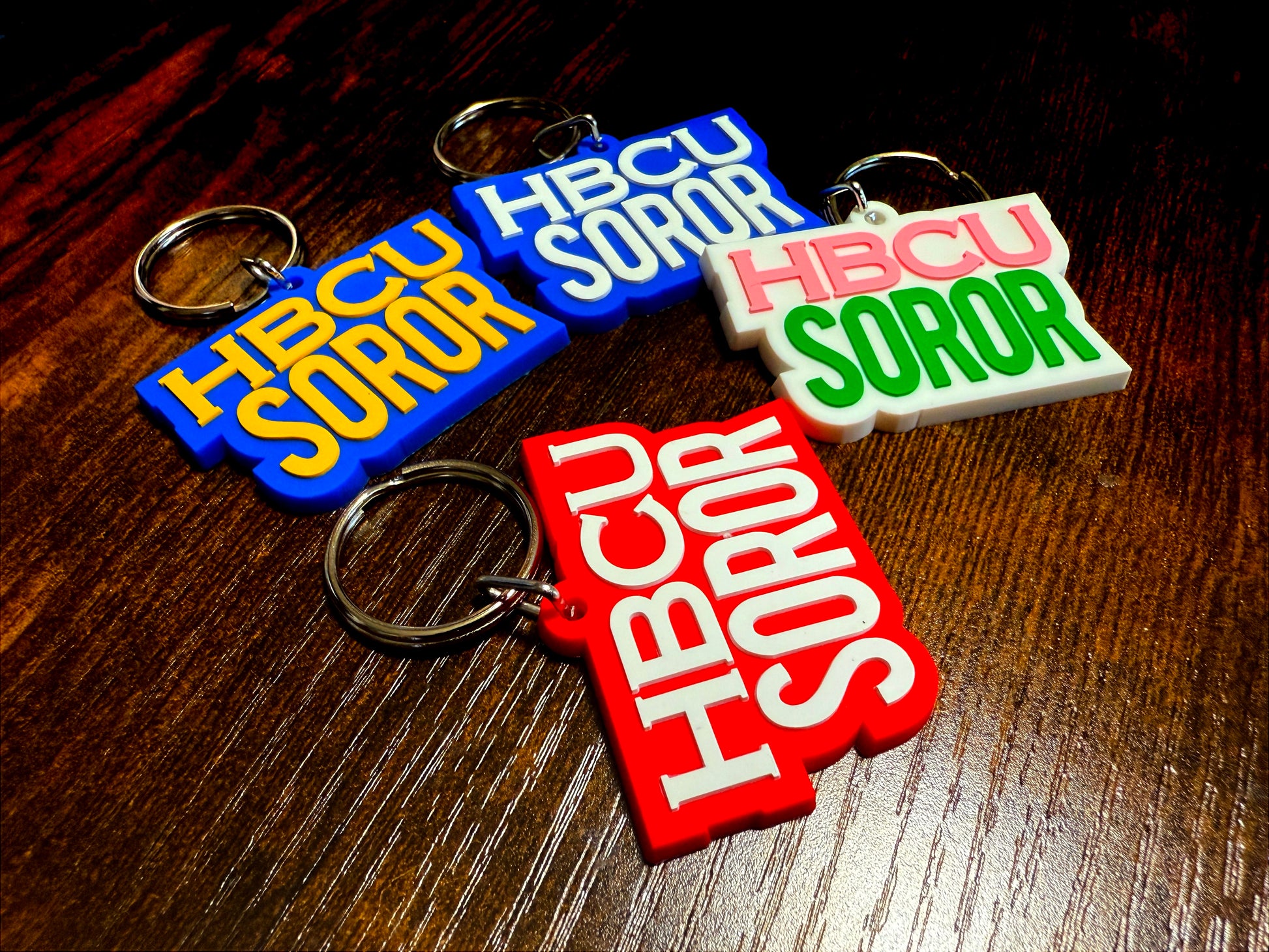 HBCU Sorror Key Chains - 550strong