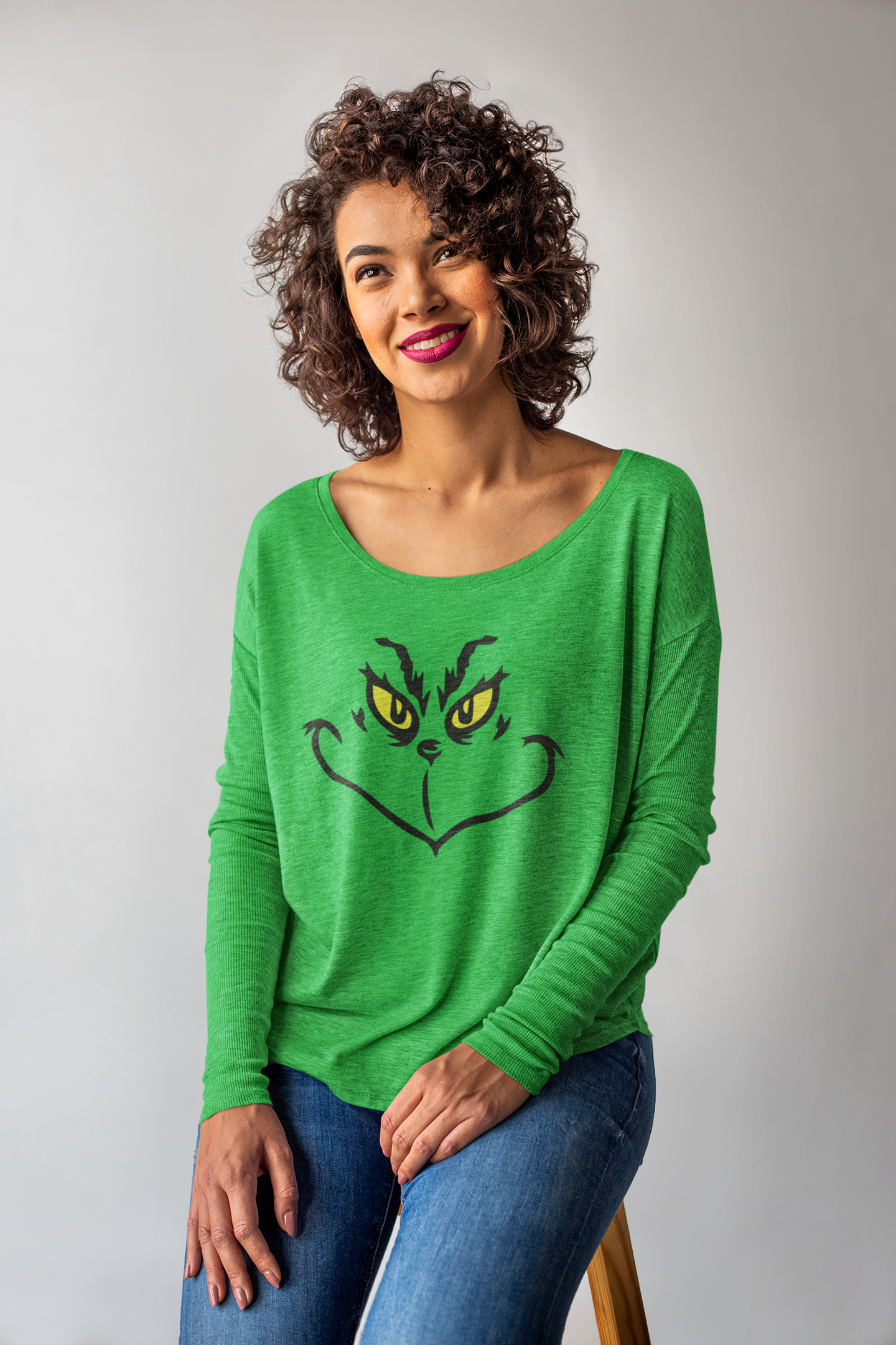 Grinch Christmas Scoop Shirt - 550strong