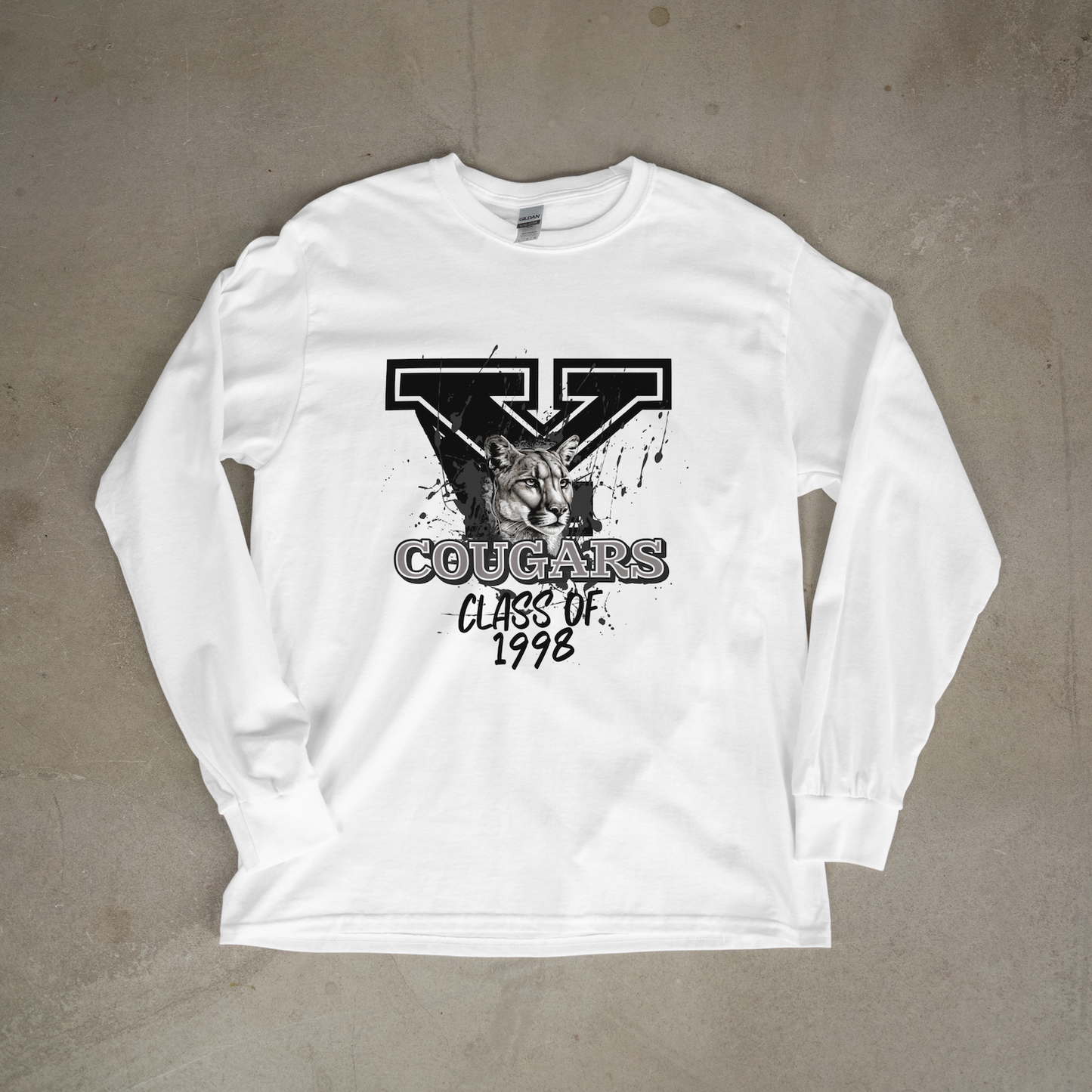 YCHS Class of 1998 - York Cougars - ALL Class Reunion Tee
