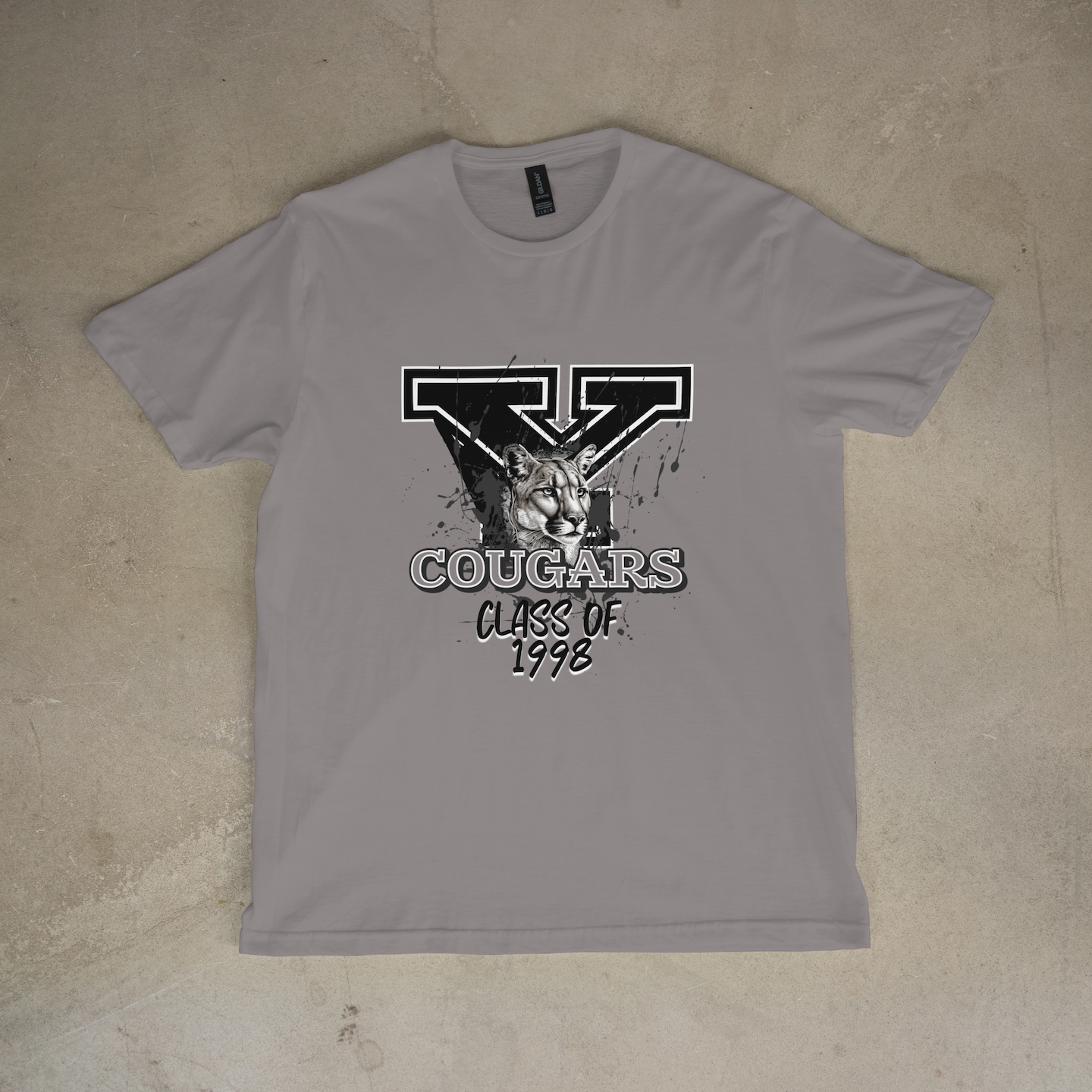 YCHS Class of 1998 - York Cougars - ALL Class Reunion Tee