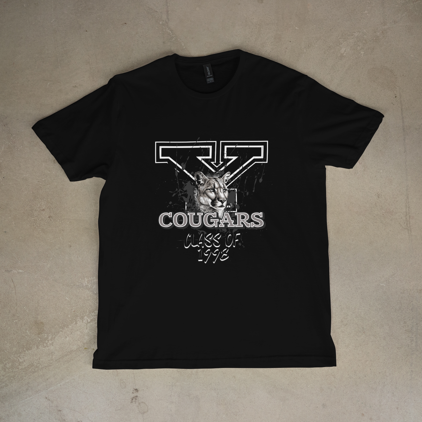 YCHS Class of 1998 - York Cougars - ALL Class Reunion Tee