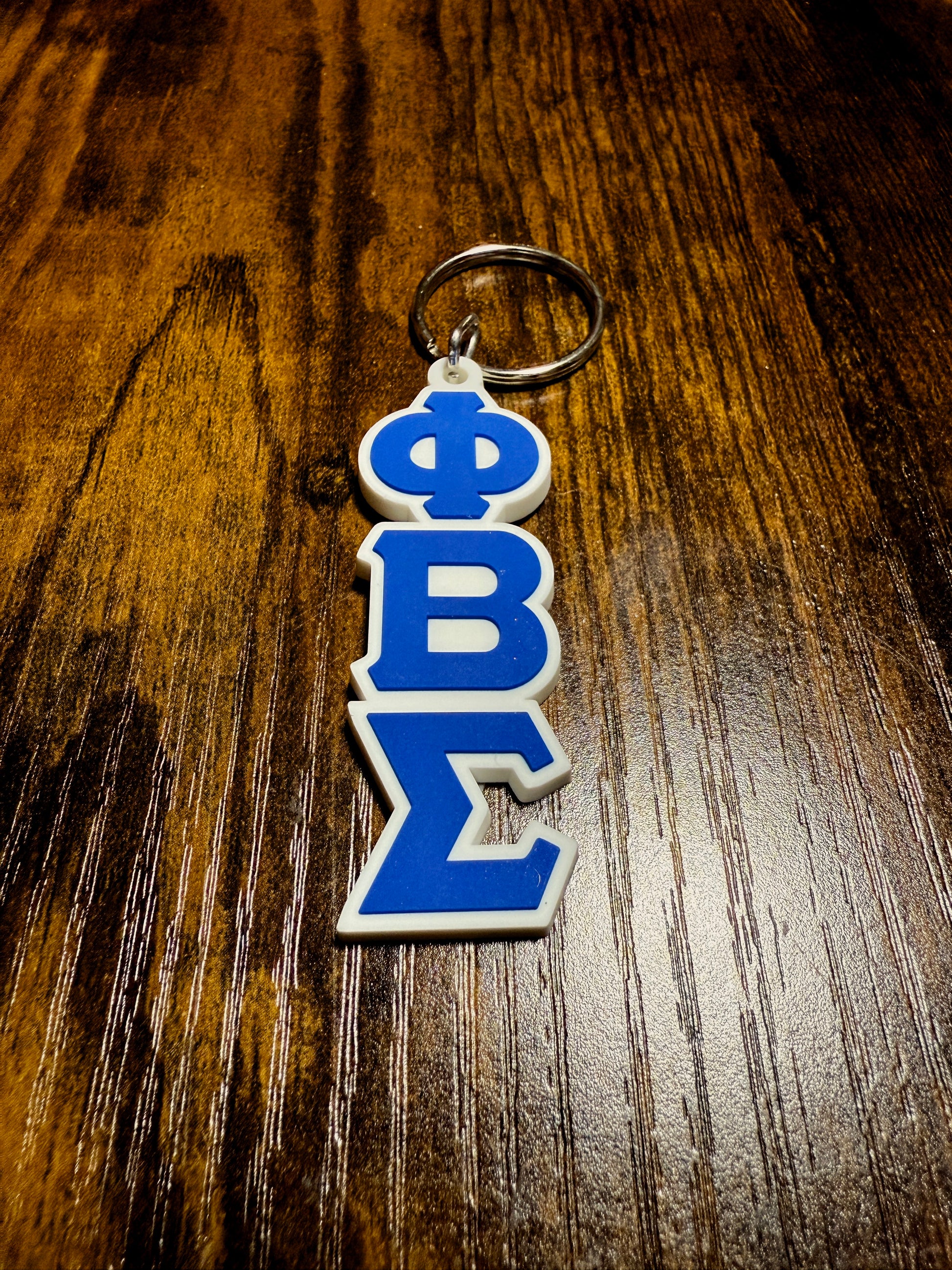 Zeta Phi Beta and Phi Beta Sigma Letter Key Chain - 550strong
