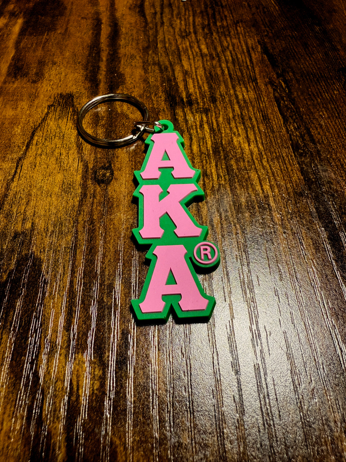 Alpha Kappa Alpha and Alpha Phi Alpha Letter Key Chain Bundle - 550strong
