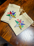 Order of Eastern Star (OES) Gift Bags | OES Burlap Bag