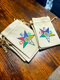 Order of Eastern Star (OES) Gift Bags | OES Burlap Bag