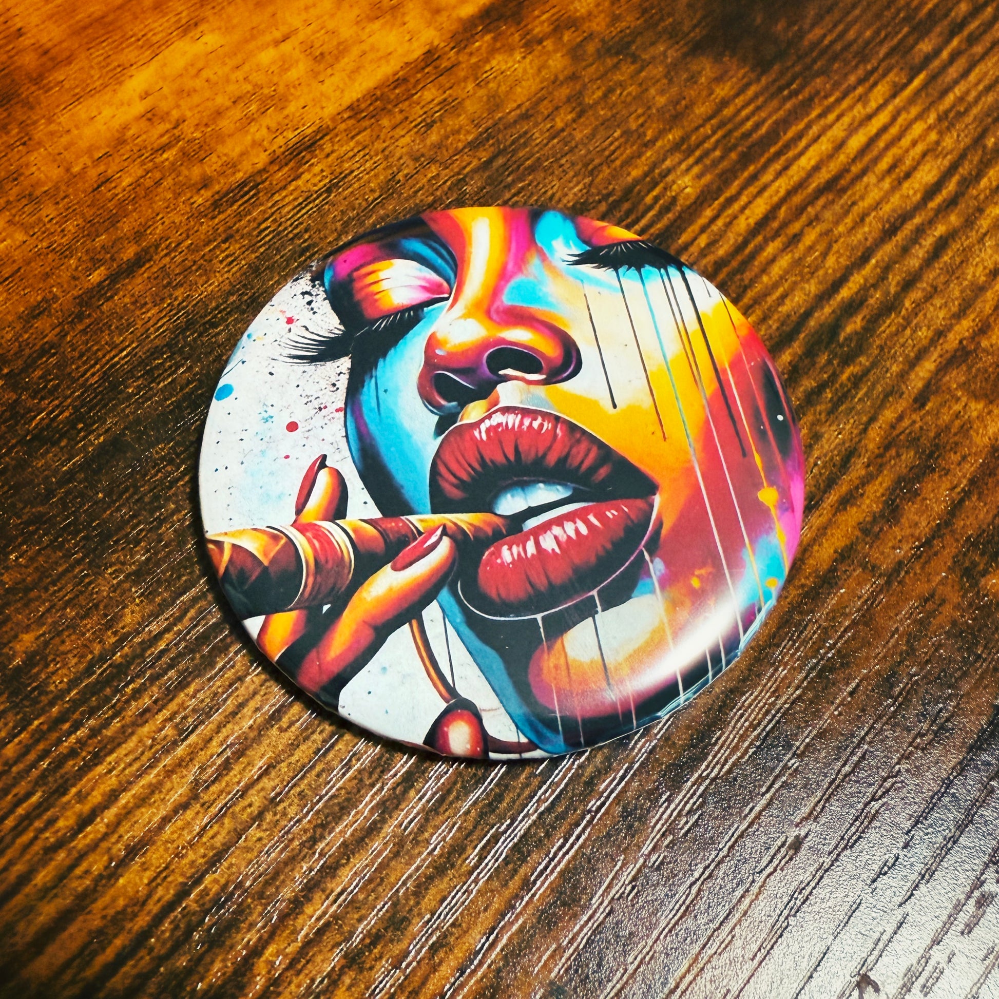Cigar Life Button - Da Smoke - 2.25" - 550strong