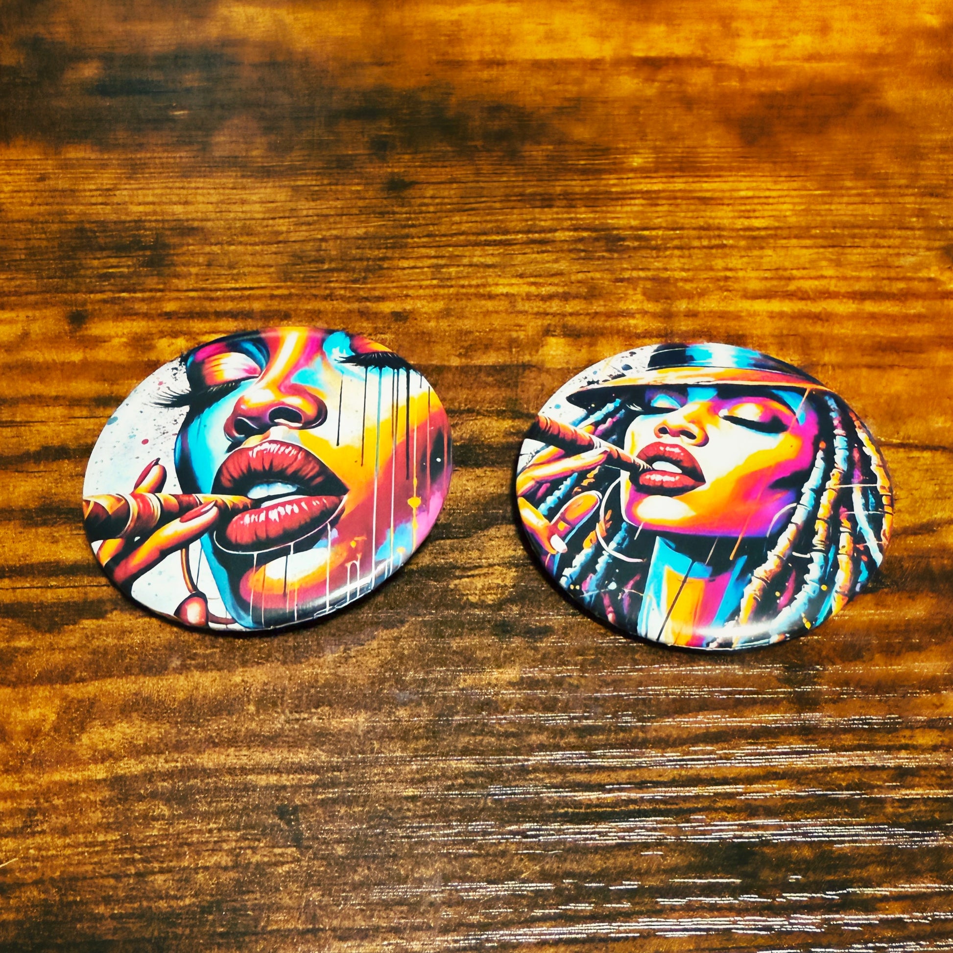 Cigar Life Button - Da Smoke - 2.25" - 550strong