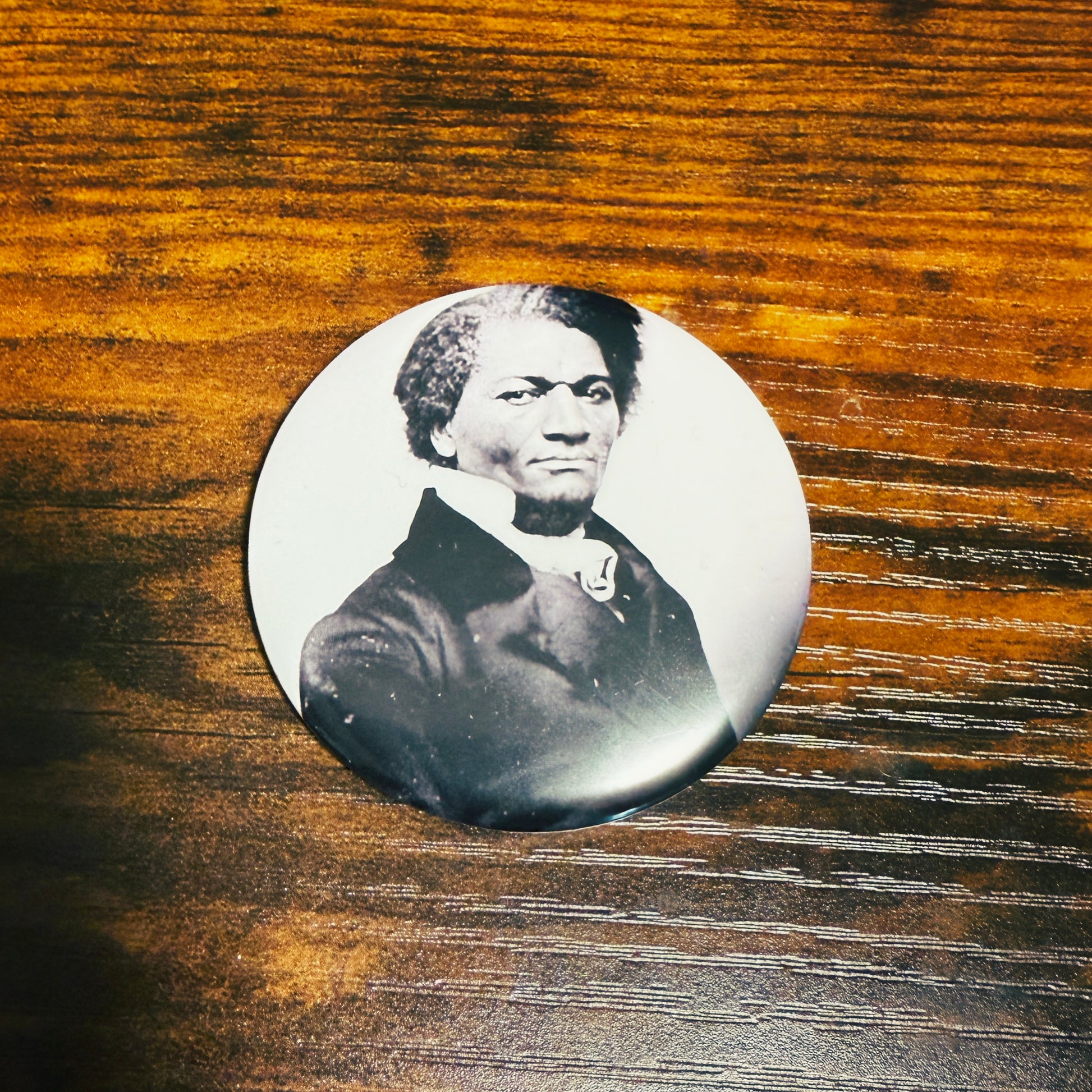 Black History Button - Fredrick Douglass - 2.25" - 550strong