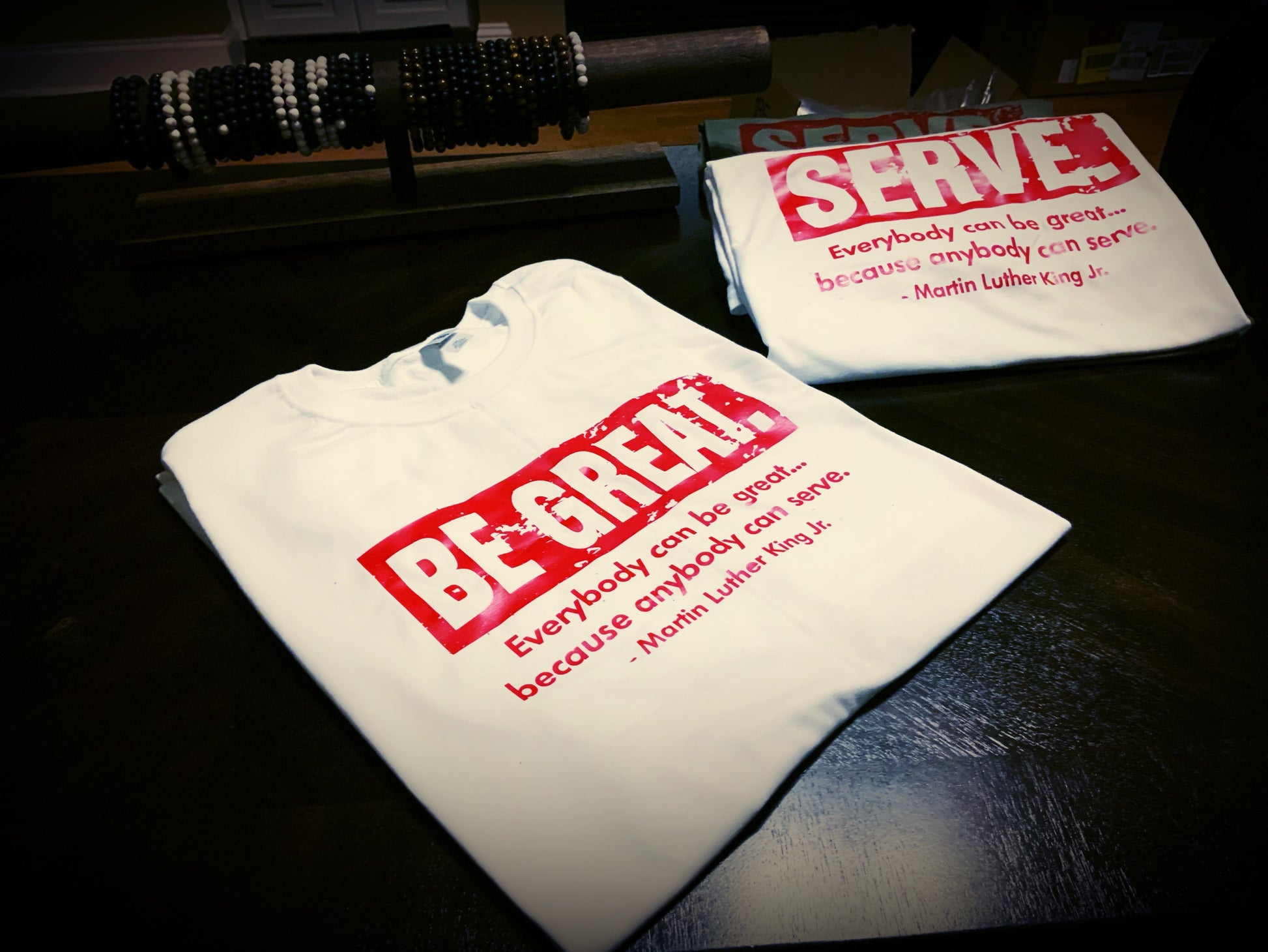 BH - MLK - Be Great. Black History Shirt - 550strong