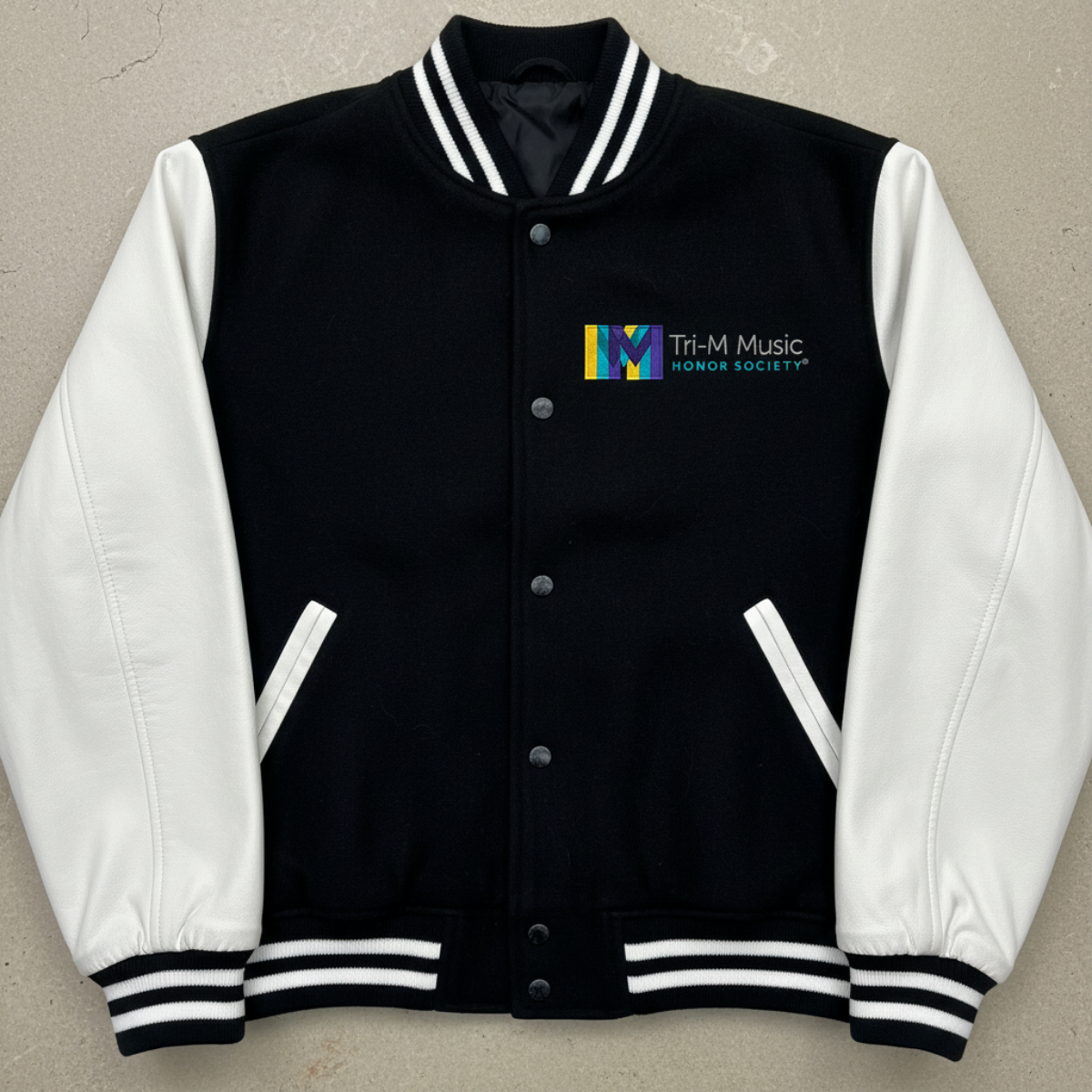 Tri-M Music Honor Society Letterman Jacket – Embroidered Patch