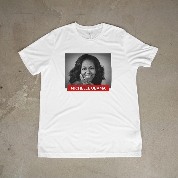 Michelle Obama Tribute Tee – Timeless Strength & Style - 550strong