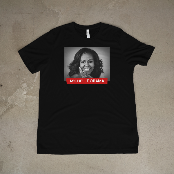 Michelle Obama Tribute Tee – Timeless Strength & Style - 550strong