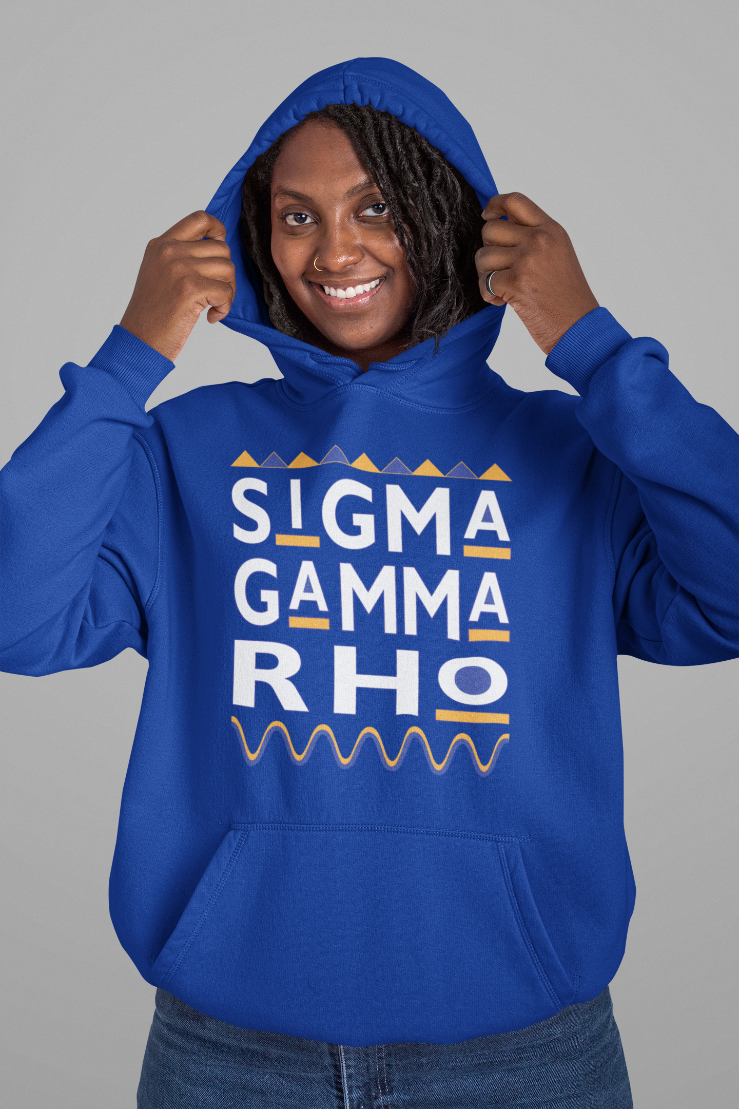 Sigma Gamma Rho Retro Hoodie - 550strong