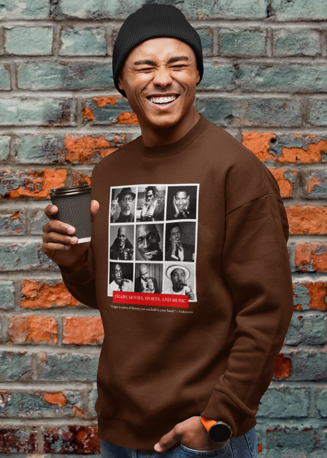 Cigar Elite - History Sweater - 550strong