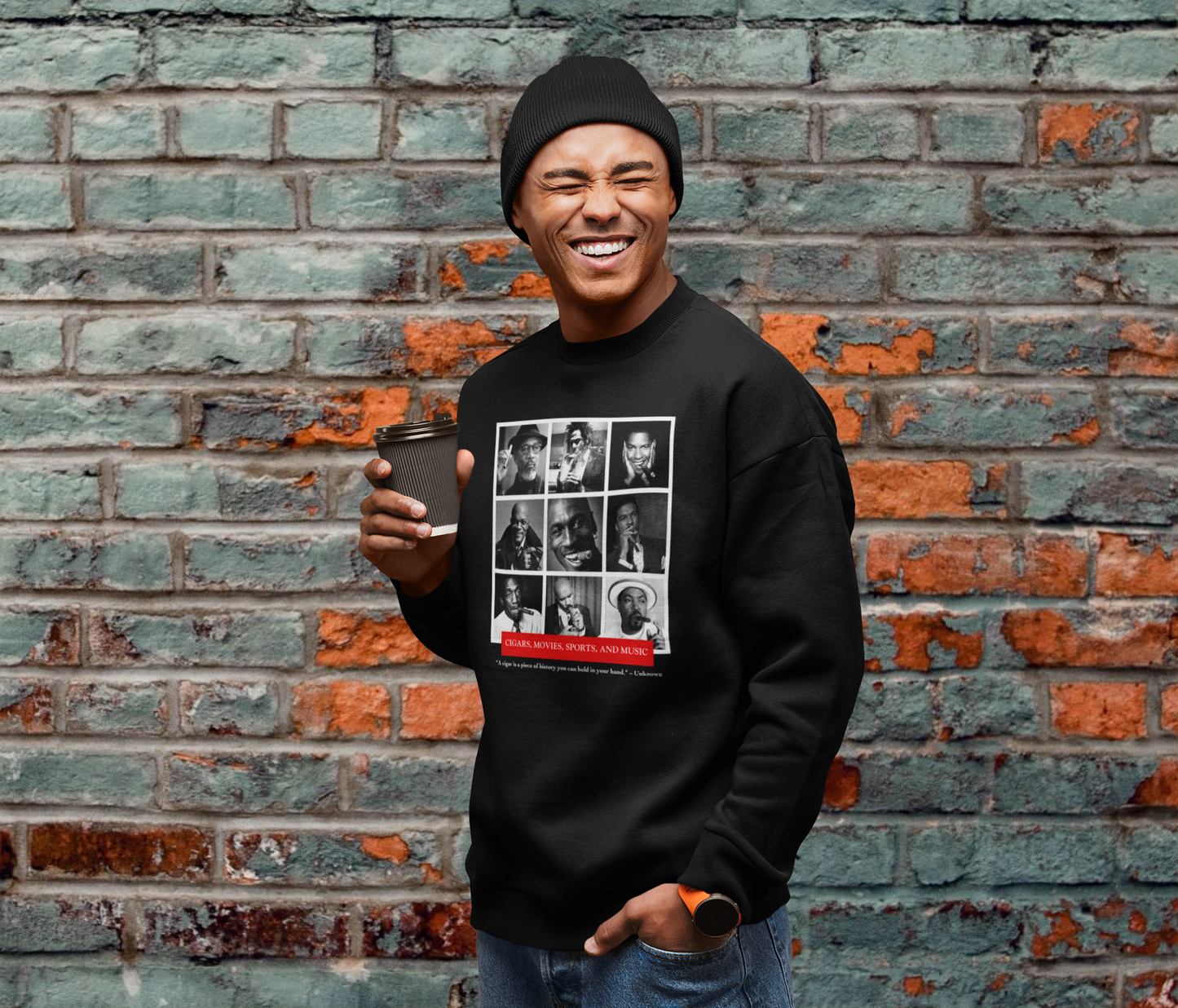 Cigar Elite - History Sweater - 550strong