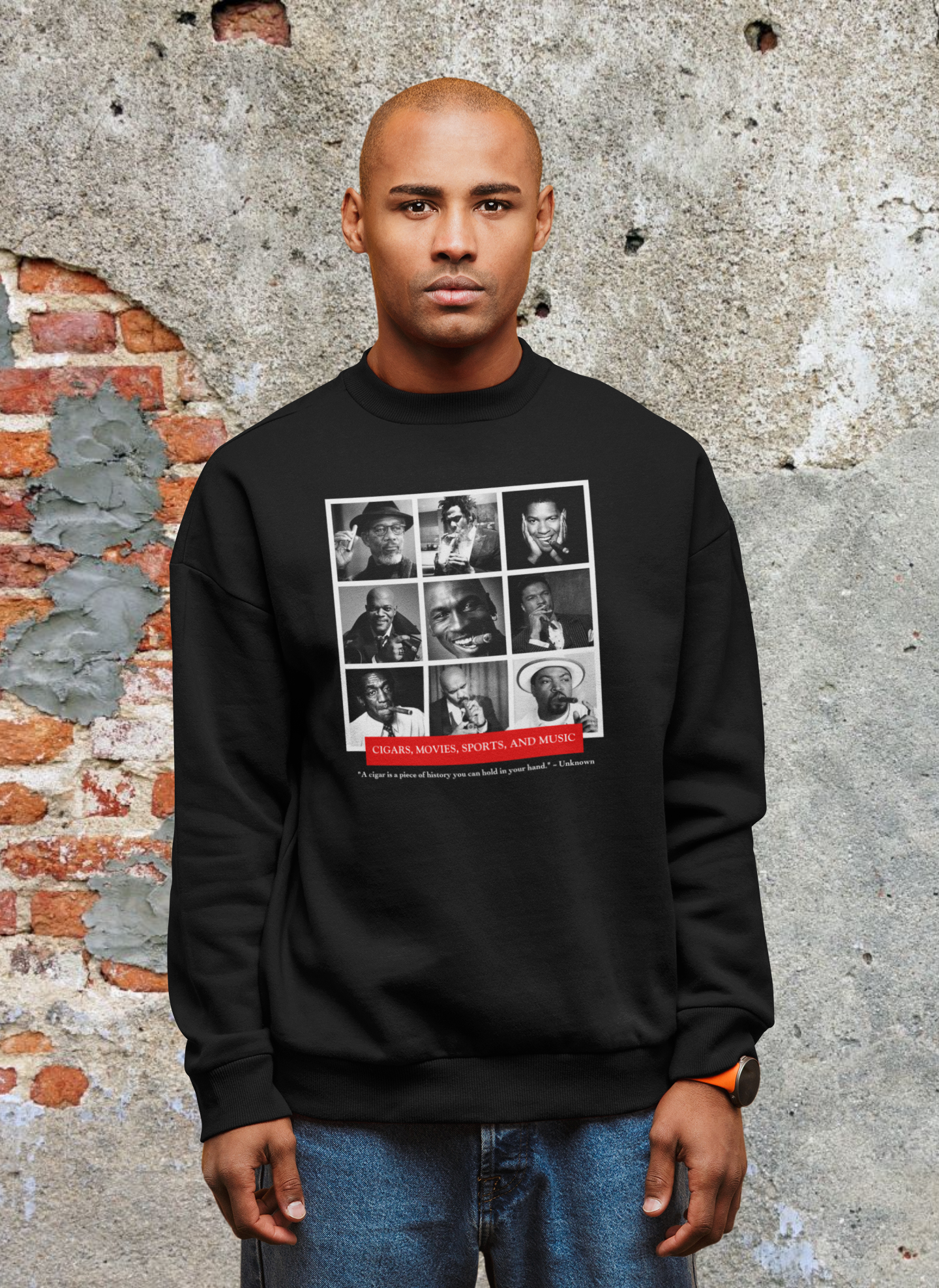 Cigar Elite - History Sweater - 550strong