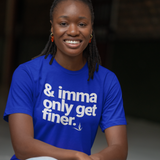 Zeta Phi Beta - And imma only get finer | Soft Short-Sleeve Unisex T-Shirt - 550strong