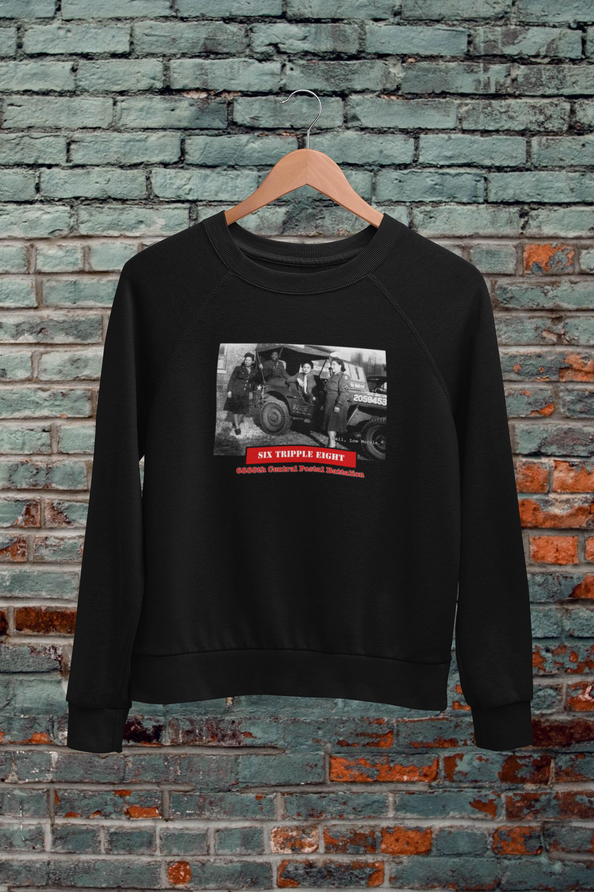 6888th (Six Triple Eight) Mail Central Postal Battalion - Sweatshirt