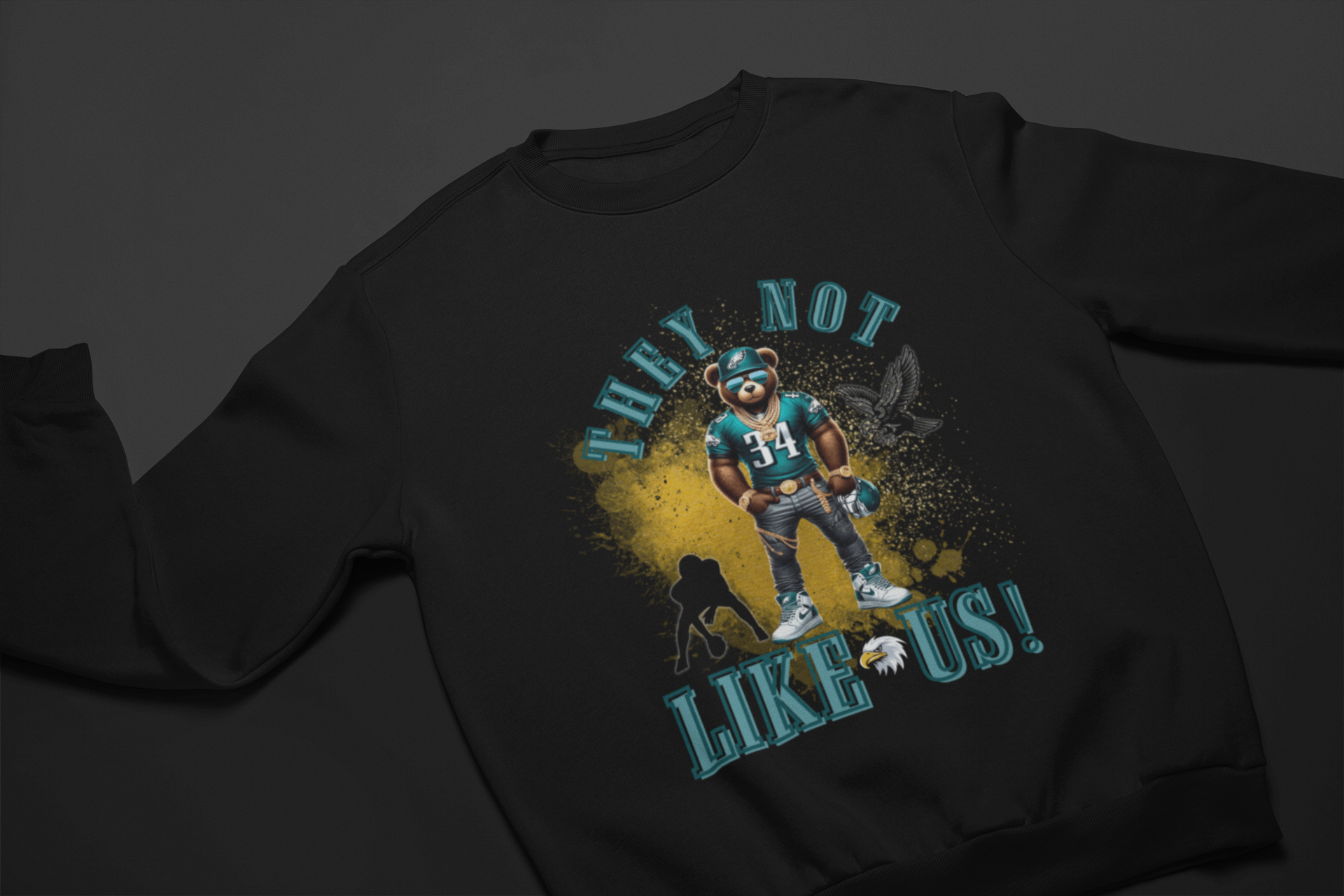 Sports - Teams Not Like Us - Bear Edition Sweatshirt - 550strong