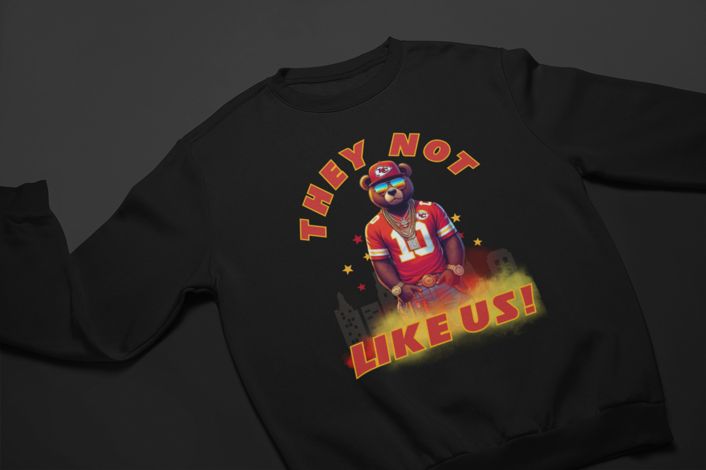 Sports - Teams Not Like Us - Bear Edition Sweatshirt - 550strong
