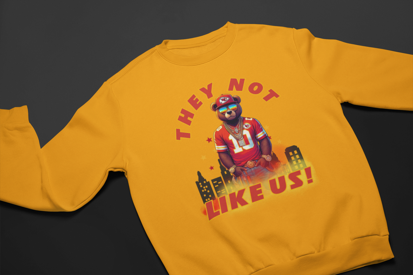 Sports - Teams Not Like Us - Bear Edition Sweatshirt - 550strong