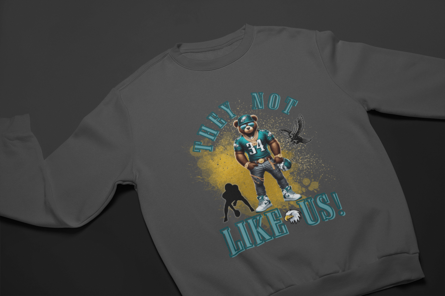 Sports - Teams Not Like Us - Bear Edition Sweatshirt - 550strong