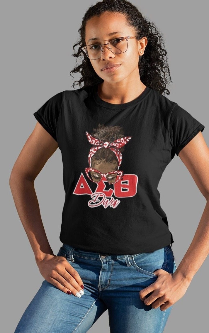 Delta Sigma Theta Shirt - Delta Diva - Greek paraphernalia - 550strong