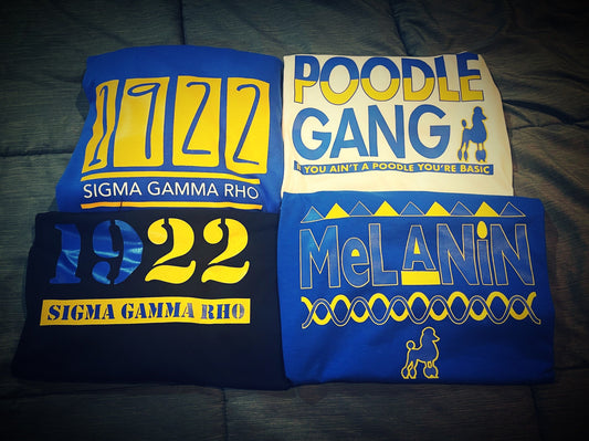 Sigma Gamma Rho Bundle Shirts - R1