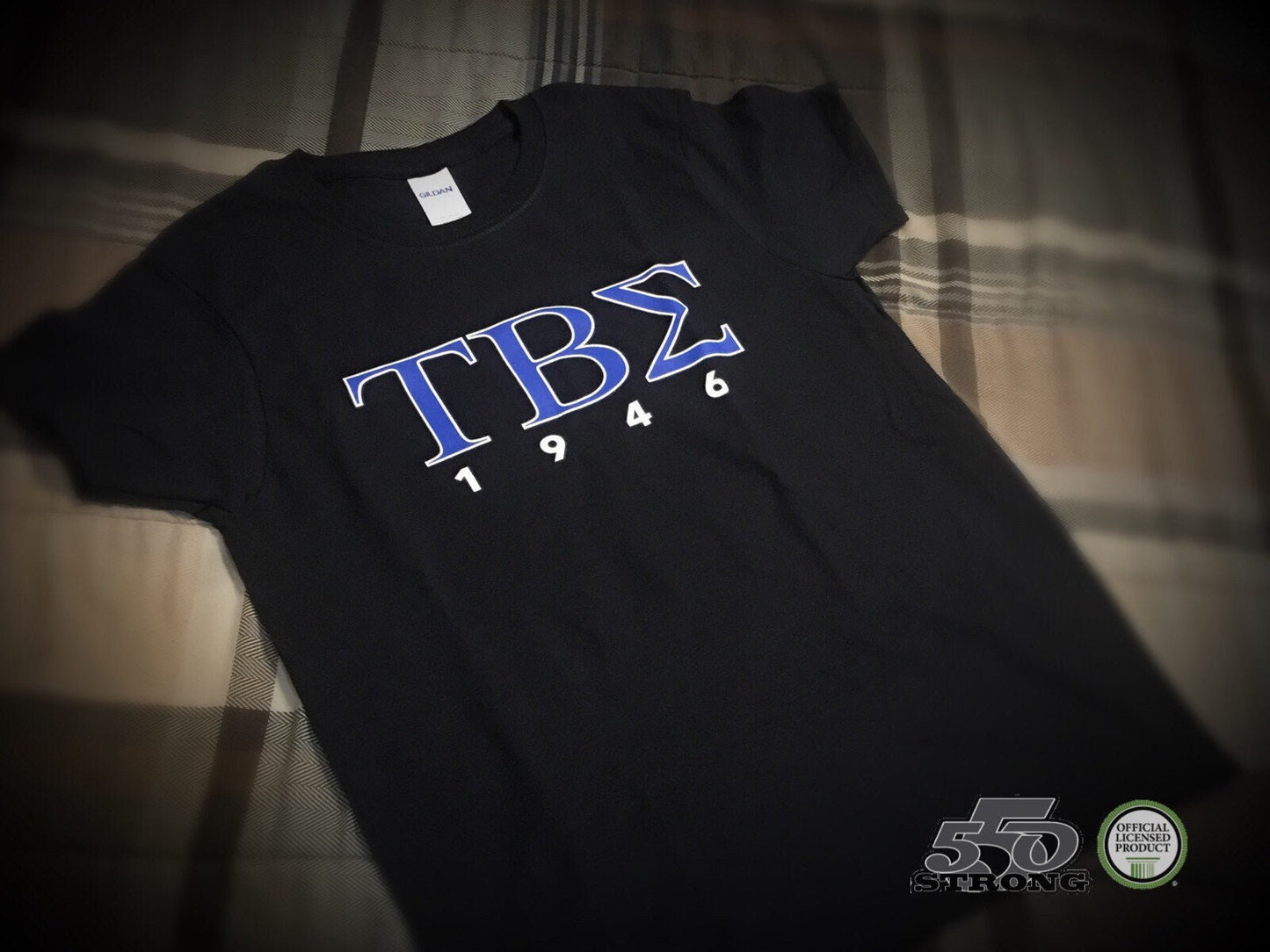 Tau Beta Sigma 1946 - Black T-Shirt - 550strong
