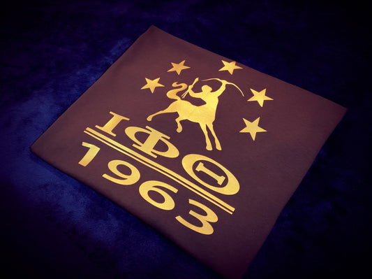 IOTA (Iota Phi Theta) Brown Star- T-Shirt