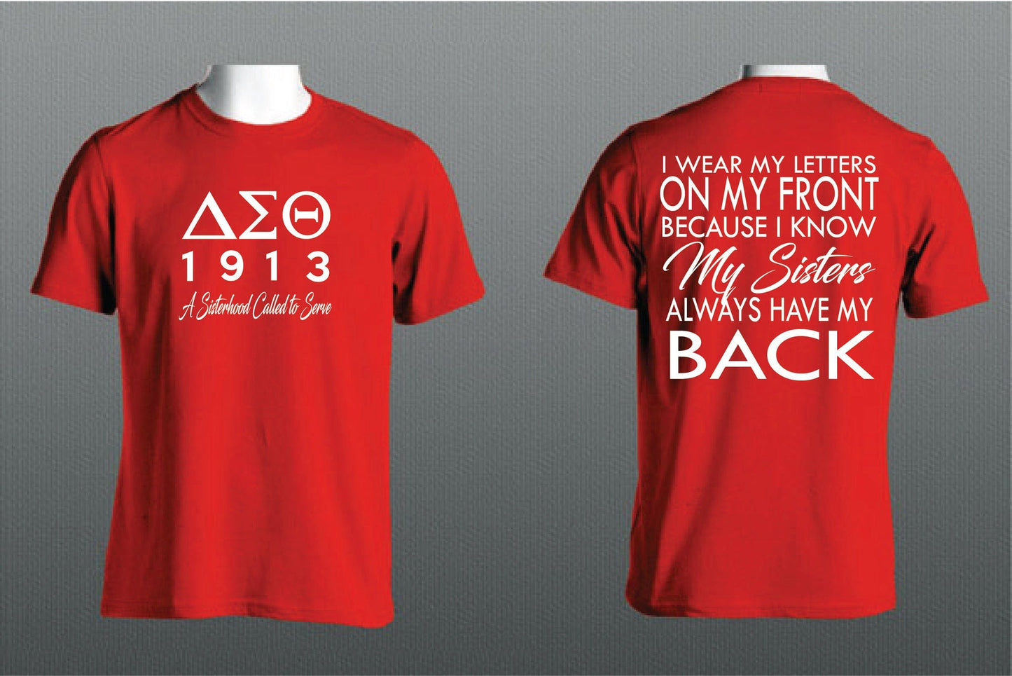 Greek - DST Sisterhood T-Shirt - 550strong