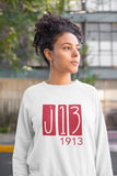 Delta Sigma Theta Sweatshirt & Hoodie - J13 v2 - White