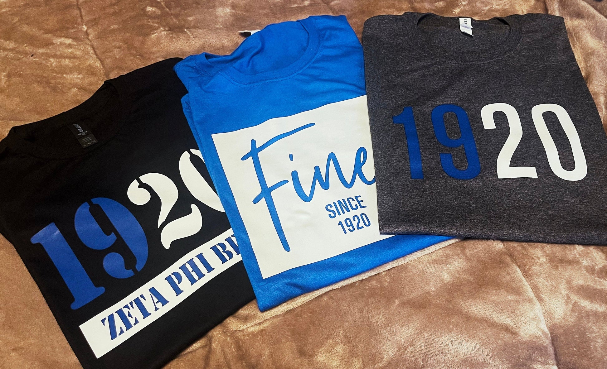 Zeta Phi Beta Shirt Bundle / ZPhiB01 / Zeta Phi Beta Paraphernalia / 3 Shirts - 550strong