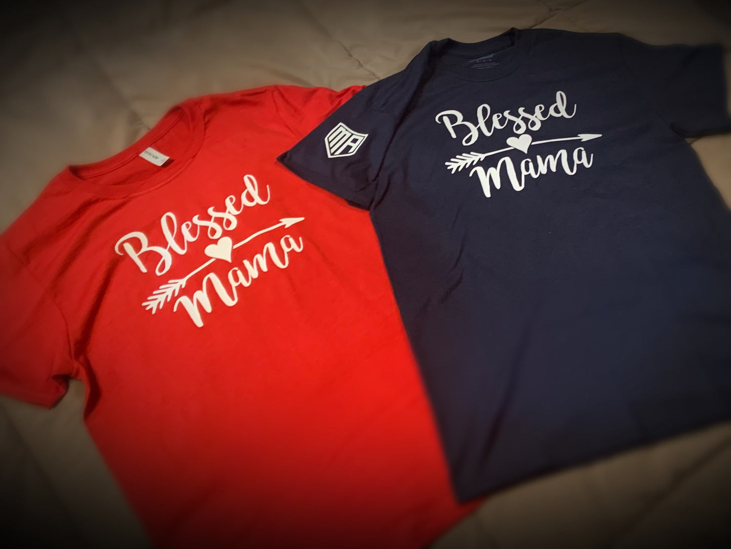 Family - Blessed Mama | Mother's Day Shirt - 550strong