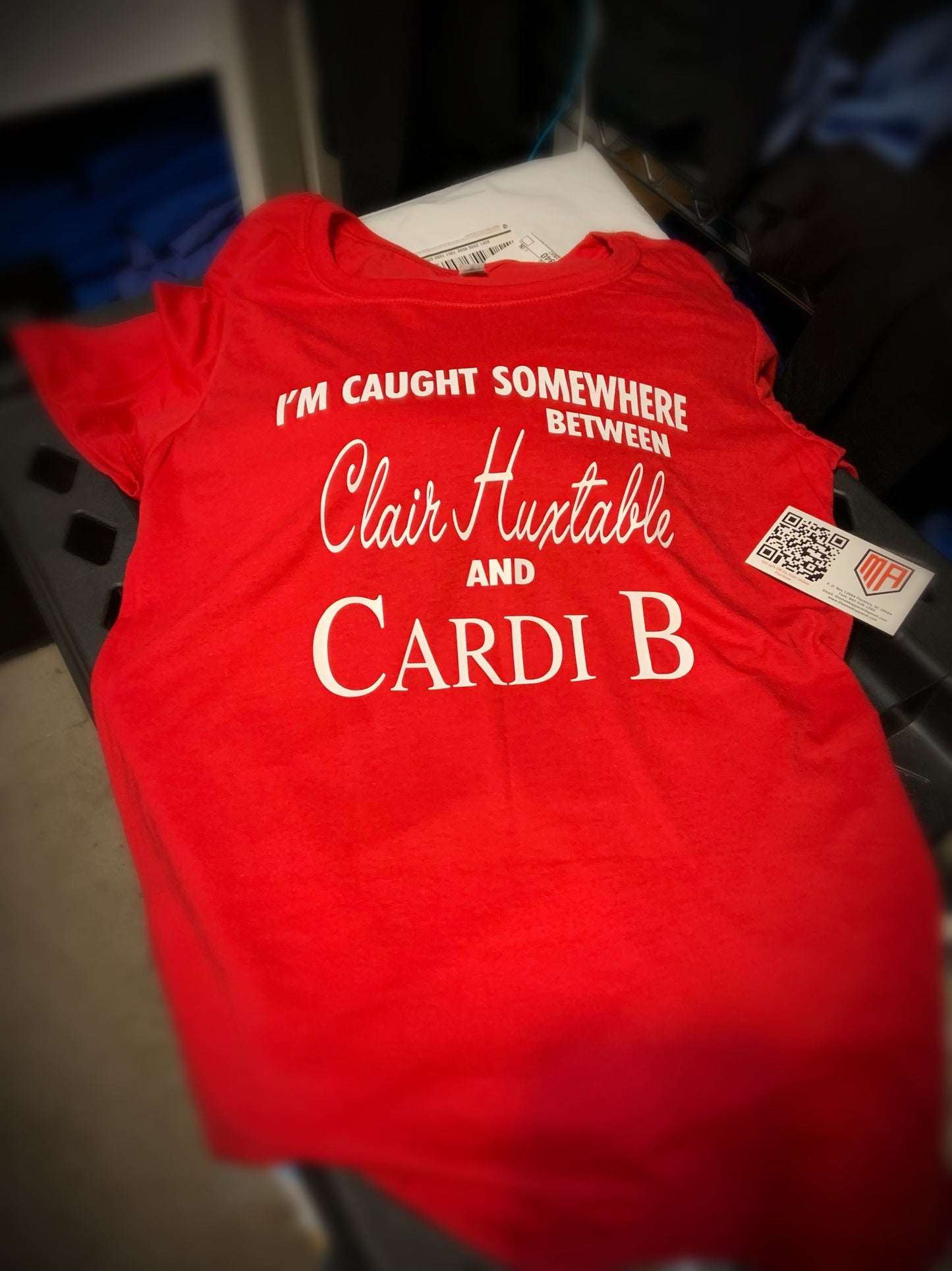 BLM - Between Clair and Cardi B T-Shirt - 550strong